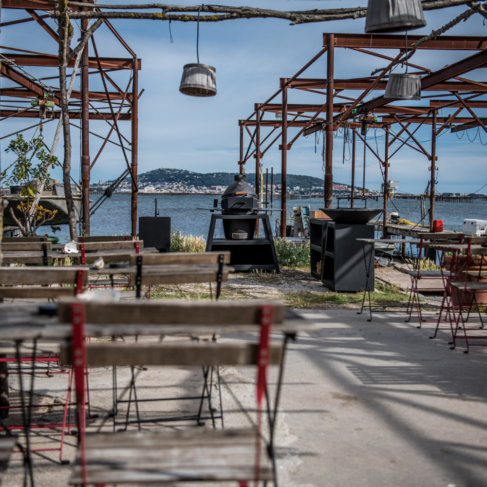 kamado barbecue mobilier furniture