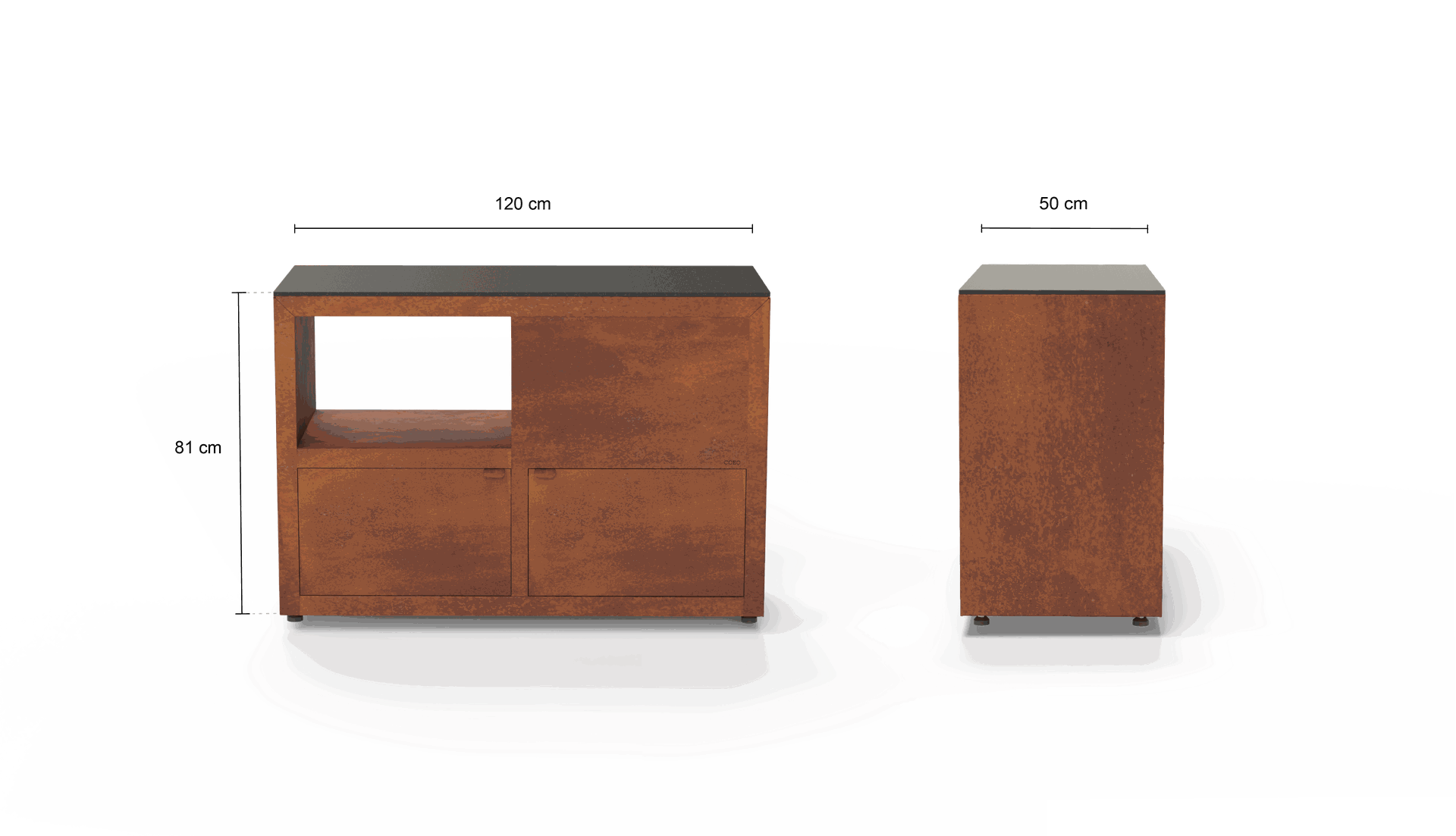 mobilier signature island desserte comptoir