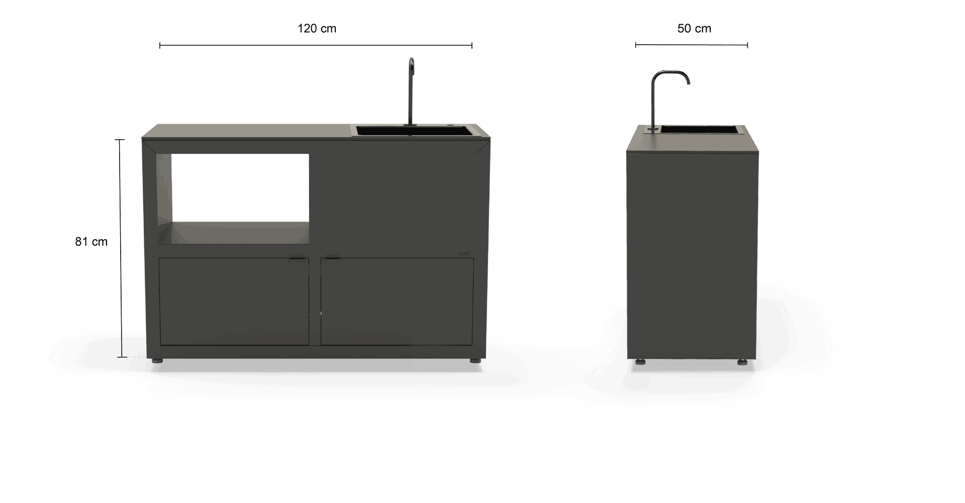 mobilier signature island desserte comptoir